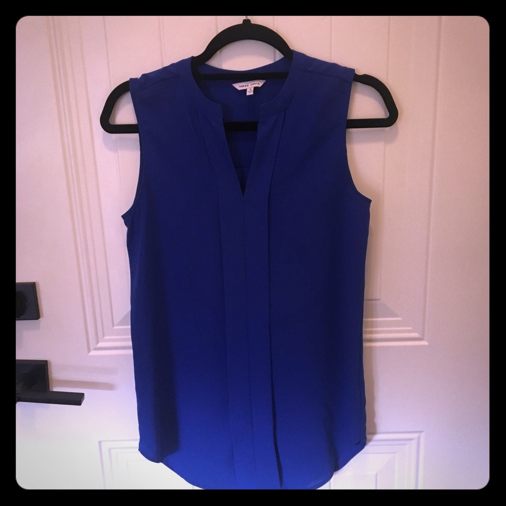 Sleeveless Chiffon Top